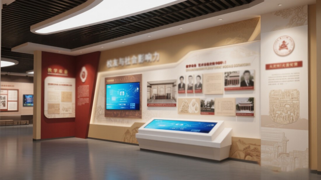 校史館，校史展廳